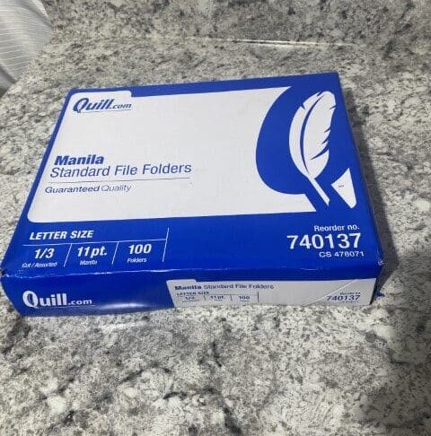 Quill Manila Folders 100 Pack - Image 3