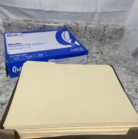 Quill Manila Folders 100 Pack - Image 4