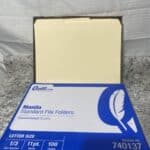 Quill Manila Folders 100 Pack