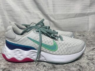 Nike Women's Renew Ride 3 Size 6.5 Green/Pink/Blue