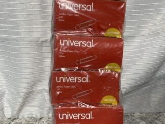 UNIVERSAL ONE Paper Clip, Jumbo, Smooth, PK1000