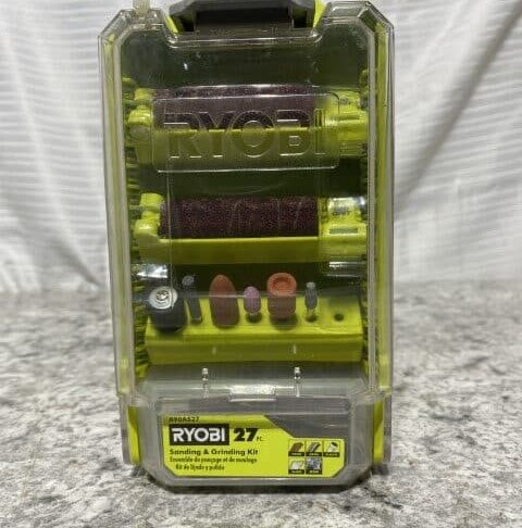 Ryobi 27 Piece Sanding And Grinding Kit