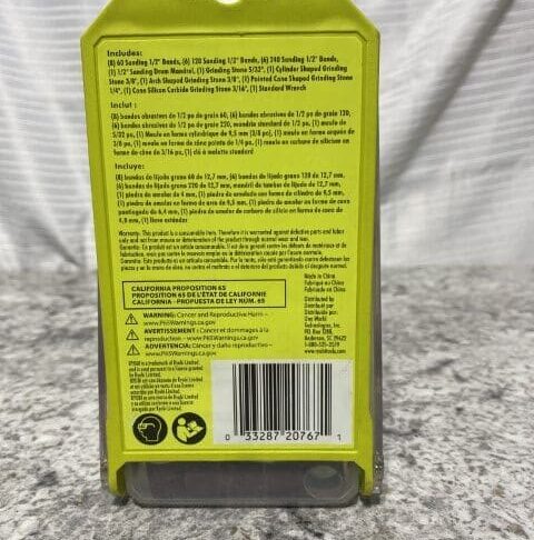 Ryobi 27 Piece Sanding And Grinding Kit - Image 3