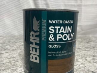 Behr Premium Stain and Poly Gloss Honey