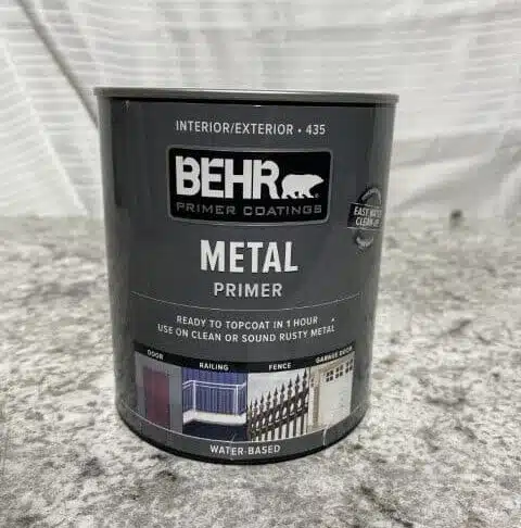 BEHR Metal Primer Paint 1QT