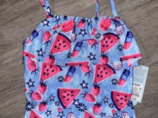 Cat & Jack Summer Watermelon Swimsuit Top Size S