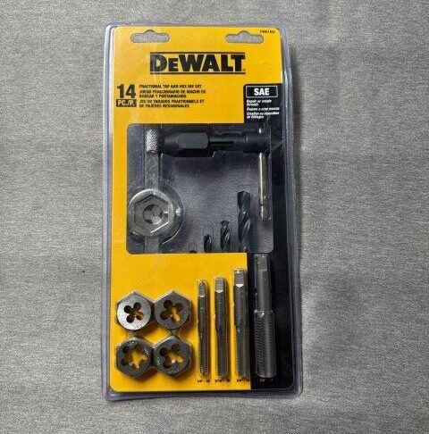 DEWALT SAE Steel Tap and Die Set (14-Pieces) - Image 4