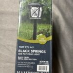 IMG 2039 Woo Hampton Bay Black Springs LED Pathway Light Low Voltage