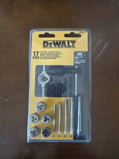 DEWALT SAE Steel Tap and Die Set