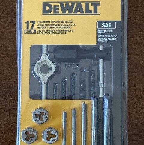 DEWALT SAE Steel Tap and Die Set (17-Pieces) - Image 7