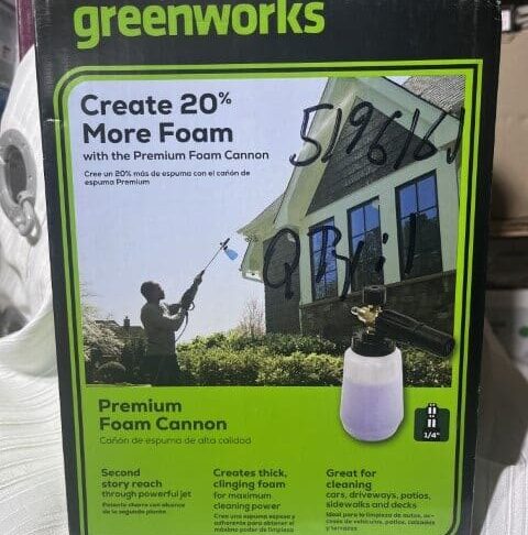 Greenworks Premium Foam Canon