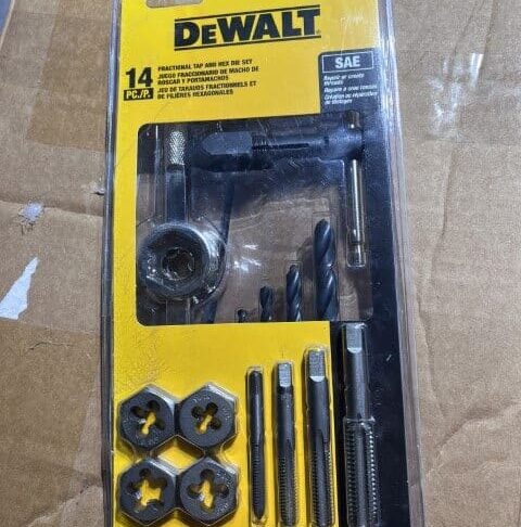 DEWALT SAE Steel Tap and Die Set (14-Pieces) - Image 2