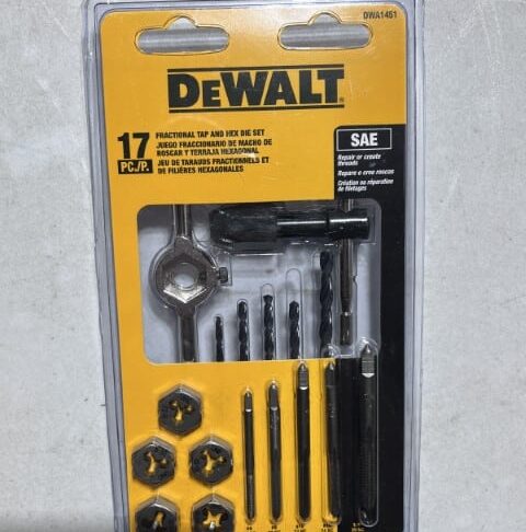 DEWALT SAE Steel Tap and Die Set (17-Pieces) - Image 3