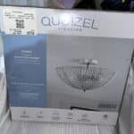 Quoizel Tango 3 Light Semi Flush Mount Light