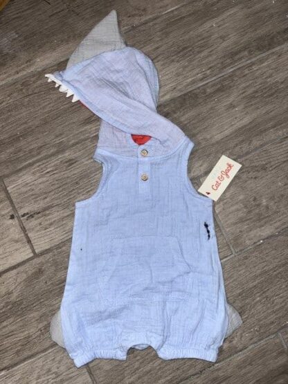 Newborn Shark Romper