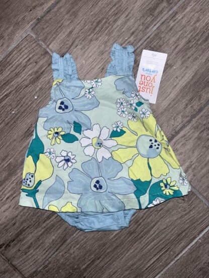 Carter's Just One You Baby Girls' Floral Romper Size NB