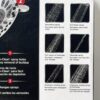 Delta 6 Spray Patterns Shower Head in Chrome - Image 9