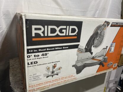 Ridgid 12 Inch Dual Bevel Miter Saw