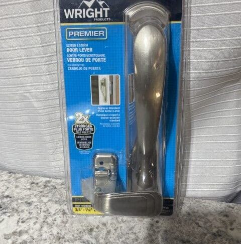 Wright Mount Door Lever Satin Nickel - Image 2