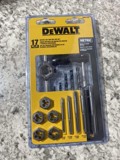 DEWALT Metric Steel Tap and Die Set