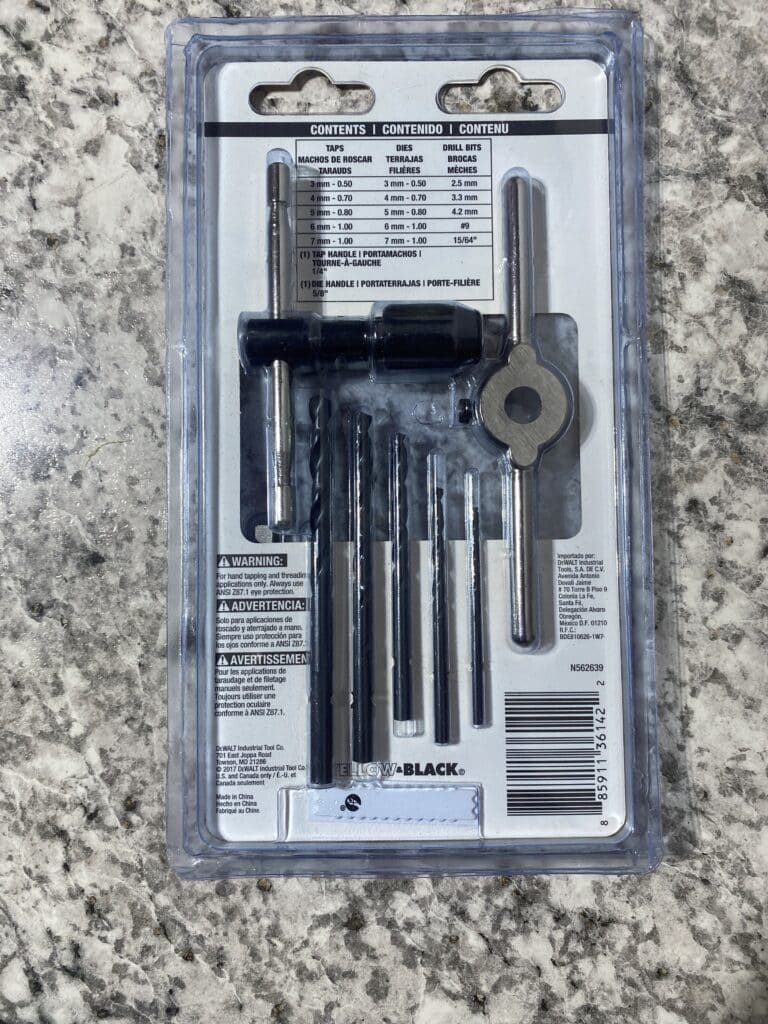 DEWALT 17-Piece Metric Tap and Die Set – High Carbon Steel Construction - Image 2