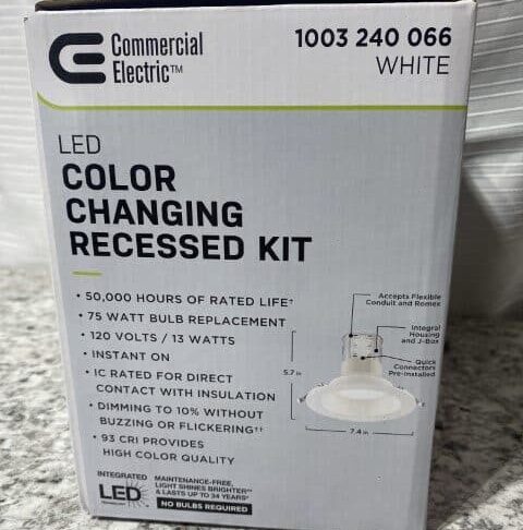 Commercial Electric 6 Inch Color Changing LED - Image 2