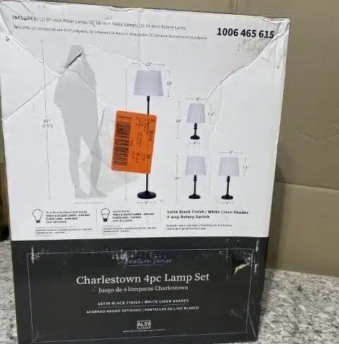 Charlestown 4 Pc Lamp Set - Image 2
