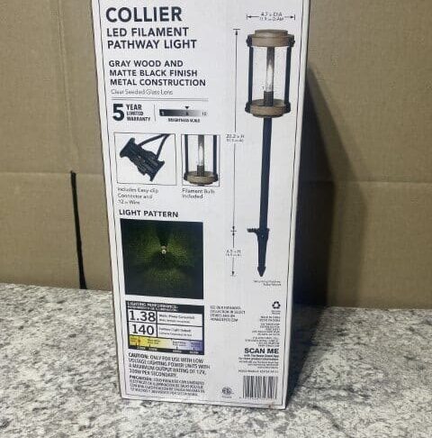 Hampton Bay Collier Pathway Light Low Voltage - Image 4