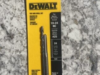 Dewalt Tap and Drill Bit 10-24 NC