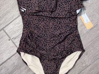 Kona Sol Flounce Swimsuit Size S