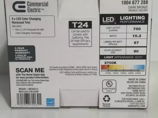 CE 3 Inch LED Dark Bronze - Image 5