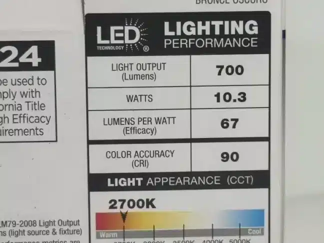 CE 3 Inch LED Dark Bronze - Image 4