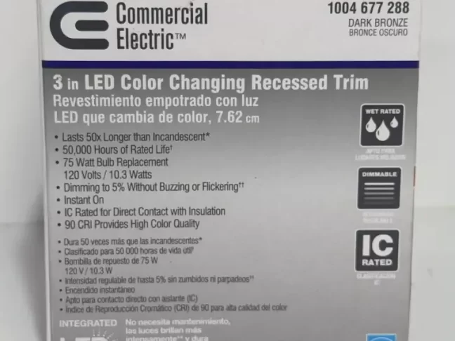 CE 3 Inch LED Dark Bronze - Image 3