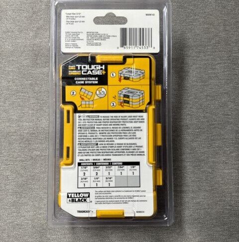 DEWALT Black and Gold Twist Drill Bit Set (10-Piece) - Image 6