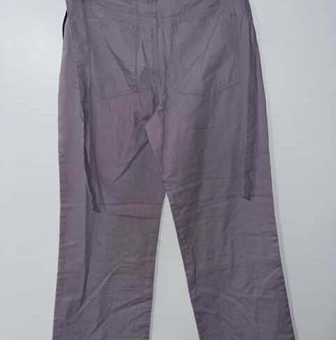 Art Class Girls Pants Purple Wide Leg Utility Tie Waist Size 14 - Image 3