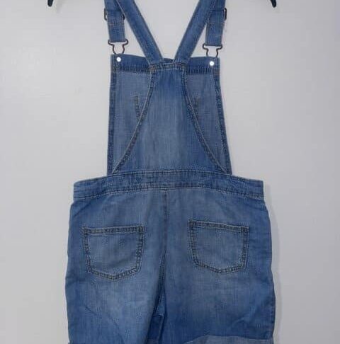Cat and Jack Demin Short Overalls Size L 10/12 - Image 3