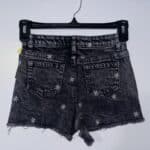 Art Class Girls Embroidered Flower Print Jean Shorts Size S 6/6x