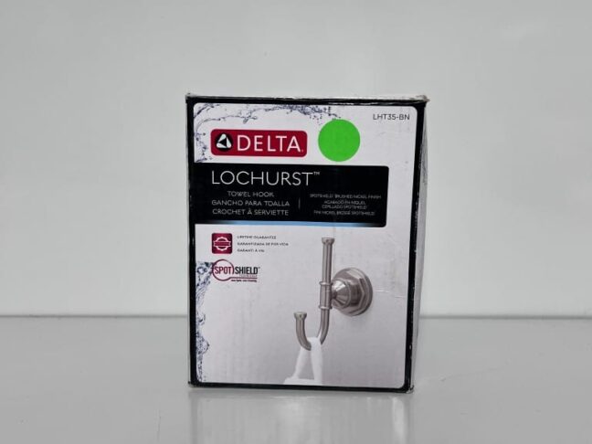 Delta Lochurst Towel Hook Brushed Nickel