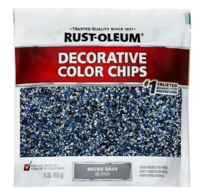 Rustoleum Micro Gray Decorative color chips