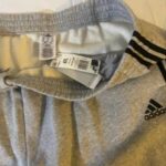 Adidas Men Gray Fleece Shorts