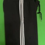 Adidas Men Fleece Shorts 3 Stripe 10"