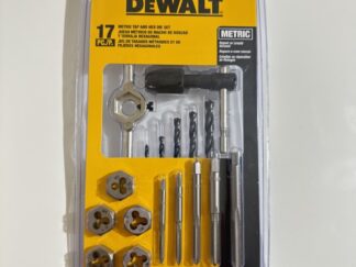 DEWALT Metric Steel Tap and Die Set (17-Pieces)