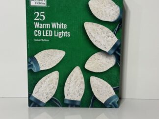 Home Accents 25 Warm White C9 LED Lights