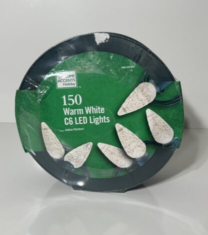 Home Accents 150 Warm White C6 LED Lights