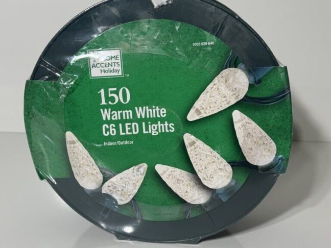 Home Accents holiday 150 Warm White C6 LED Lights