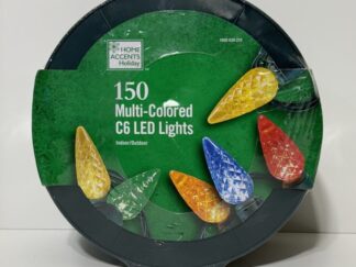 Home Accents 150 Multi Colored C6 LED Lights