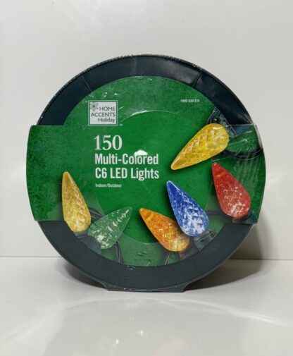 Home Accents 150 Multi Colored C6 LED Lights