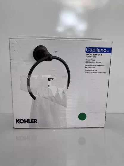 Kohler Capilano Towel Ring Oil-Rubbed Bronze