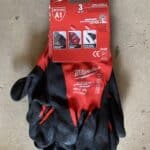 Milwaukee X-Large Red Nitrile Level 1 Cut Resistance Dipped Work Gloves (3-Pack)