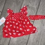 Cat & Jack Flower Print Tank With Headband Size 6M